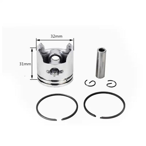 Piston Kit YF1-68512-11-14 for Yamaha Generator EDL7000SE EDL11000SE - Engine Parts > Crankshafts & Connecting Rod Components > Piston from MyMROmarts