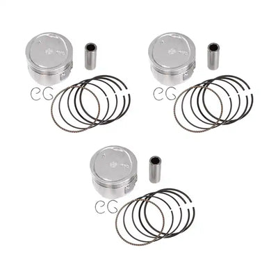 Piston Piston Ring Set STD 67mm for Kubota D722 Engine K008 G1900 GF1800 TG1860 B7300 B7400 - Engine Parts > Crankshafts & Connecting Rod Components > Piston from MyMROmarts