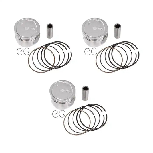 Piston Piston Ring Set STD 67mm for Kubota D722 Engine K008 G1900 GF1800 TG1860 B7300 B7400 - Engine Parts > Crankshafts & Connecting Rod Components > Piston from MyMROmarts