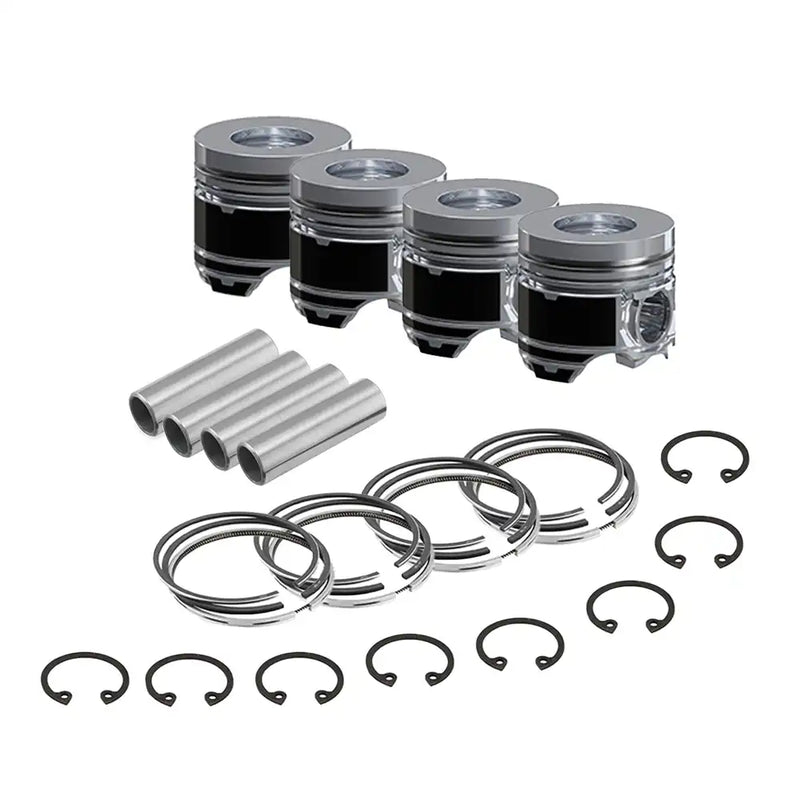 Indlæs billede i Gallery Viewer, Piston Piston Ring Set STD 76mm for Kubota V1502 Engine - Engine Parts > Crankshafts &amp; Connecting Rod Components > Piston from MyMROmarts
