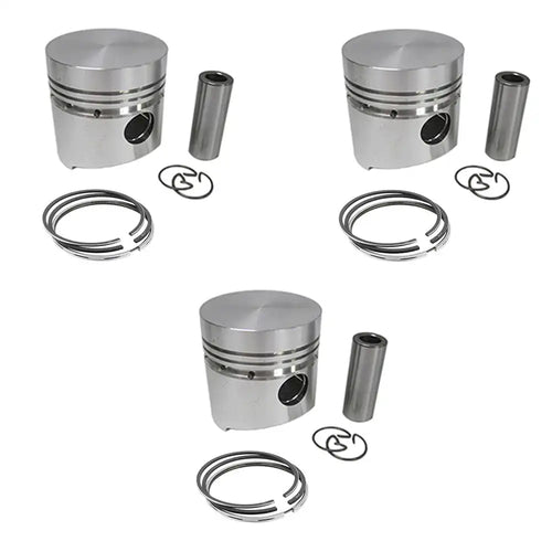 Piston Piston Ring Set STD 68mm for Kubota D750 Engine - Engine Parts > Crankshafts & Connecting Rod Components > Piston from MyMROmarts