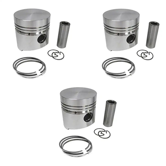 Piston Piston Ring Set STD 68mm for Kubota D750 Engine - Engine Parts > Crankshafts & Connecting Rod Components > Piston from MyMROmarts
