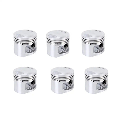 6 pcs Piston with Pin for Kubota S2800 Engine M4950DT Tractor - Engine Parts > Crankshafts & Connecting Rod Components > Piston from MyMROmarts
