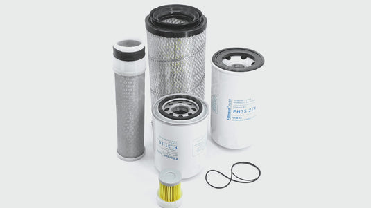 Maintenance Filter Kit HH150-32430 K1211-82320 12581-43012 HHK20-36990 for Kubota BX Series Sub-Compact Tractor BX23S BX1880 BX2380