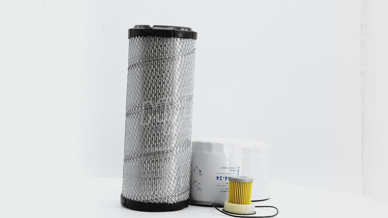 Load and play video in Gallery viewer, Filter Kit HH164-32430 6A320-59930 TA040-93230 TA040-93220 HH3A0-82623 HHK70-14070 for Kubota Tractor L2800 L3200 L3400 L3700SU L3800 (HST) L2501 H HST
