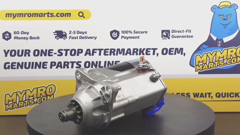 Cargar y reproducir video en Gallery Viewer, Nuevo motor de arranque de repuesto para minicargadora Bobcat de 12 V y 11 dientes 753, 763, 773, 6667587, 228000-5810, 228000-5811, ND2280005811, 41052141, SND0405 
