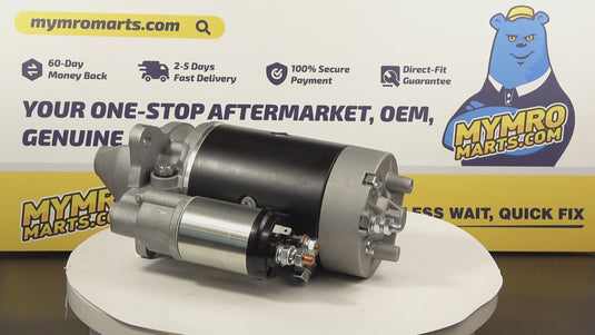 New Starter Replacement For Case 1290 1294 1390 1394 1490 1494 995 David Brown Lister-Petter Tractors PH SR4 ST1 ST2 ST3 Series 140898A1, 957340EX, K89772, K957340, K957340EX, 1015181M91, 1712921T