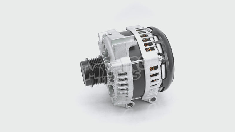 Load and play video in Gallery viewer, 220A 12V Alternator 421000-7191 56029733AB 6-Groove Pulley Compatible with 2017-2020 Chrysler Minivan Pacifica,2020 Voyager with Engine V6 3.6L
