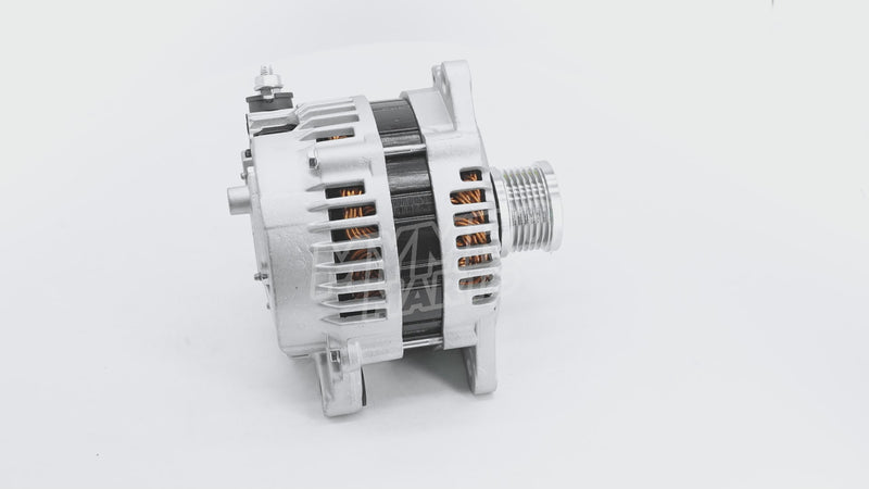 Load and play video in Gallery viewer, 12V 110A Alternator 23100-AU400 23100-AU420 11163 LR1110713 LR1110-717 for Nissan Rogue 2008-2012, X-Trail 2005-2006, L4 2.5L
