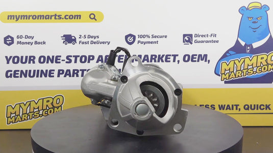 Starter Motor 1811001971 0230001080 0-23000-1081 For Hitachi Excavator EX200-1 Isuzu Engine 6BD1