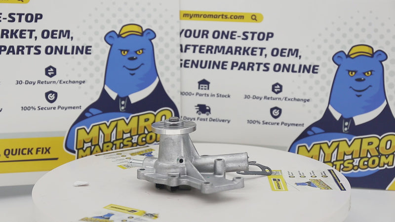 Load and play video in Gallery viewer, Engine Water Pump 19883-73030 15881-73030 15881-73033 19883-73034 Kubota B7400HSD Engine D722 D902 Z602 Z482
