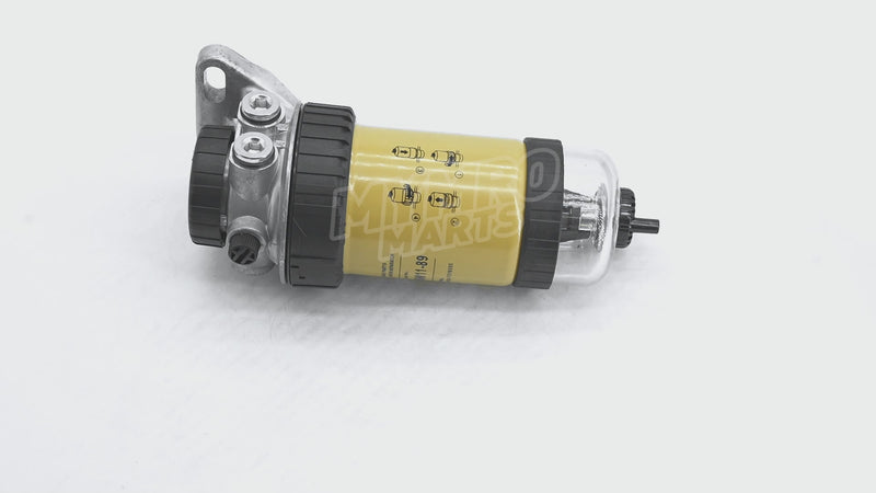 Load and play video in Gallery viewer, Fuel filter Oil-water separation assembly 144-9962 for Caterpillar CAT 301.8 302.5 304C 305C 305E 305.5E 308E 303.5E 302CR 303.5E2 CR 305E2 CR 301.6 301.7D 304CR 303.5E2 303.5CR 302.7CR 303CR 302.7D C2.2
