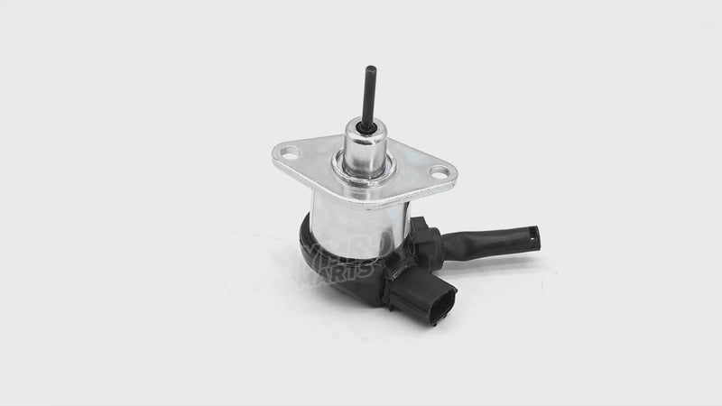 Load and play video in Gallery viewer, Shut down Stop Solenoid Valve 1G772-60014 for Kubota Engine V3300 V3600 V3307

