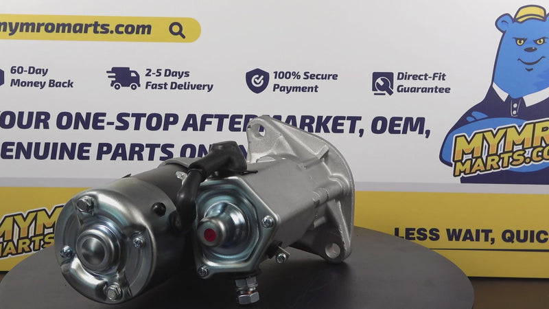 Load and play video in Gallery viewer, Starter Motor 3675248 22800-00630 for Komatsu Engine 6D105 Excavator PC200-6 PC200-7
