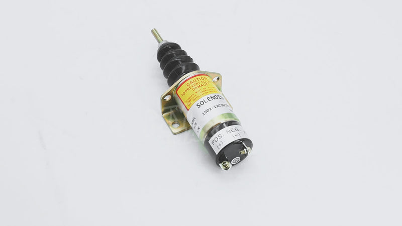 Laden und spielen Sie Video in Galerie -Viewer, 12V Fuel Solenoid 1502-12C2U1B2 103007AA for Woodward
