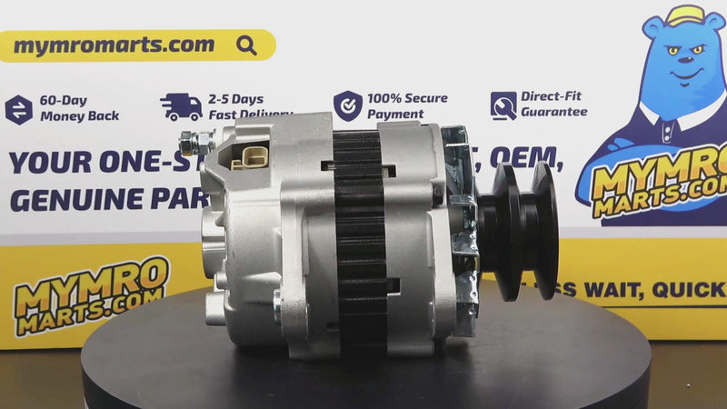 Video laden en afspelen in de galerijviewer, Dynamo 37300-9300 voor MITSUBISHI 6D16 6D17 voor HYUNDAI R210-5
