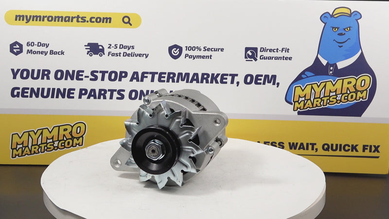 Load and play video in Gallery viewer, 12V 35A Alternator 15253-64010 for Kubota Tractor B6200D B6200E B7200E L2250DT L2250F L2550F
