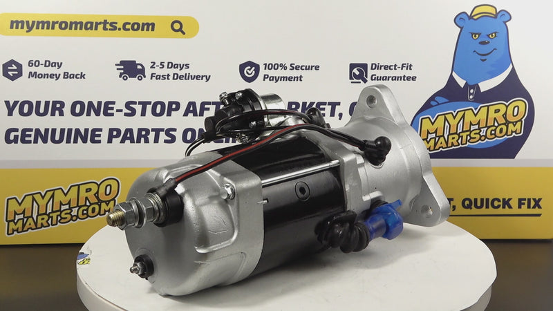 Load and play video in Gallery viewer, 24V Starter Motor 293-4853 2934853 293-4853C 2934853C CA2934853 for Caterpillar CAT Engine  C15 C9.3 C13 C18
