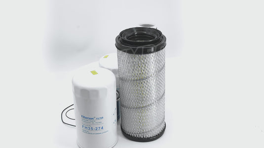 Kit de filtro de mantenimiento MAM0117 9806000001 10400511200 19690531100 19682581000 19642509000 Compatible con Mahindra 1626 HST L3 1.3L 1318CC 80.4CID 