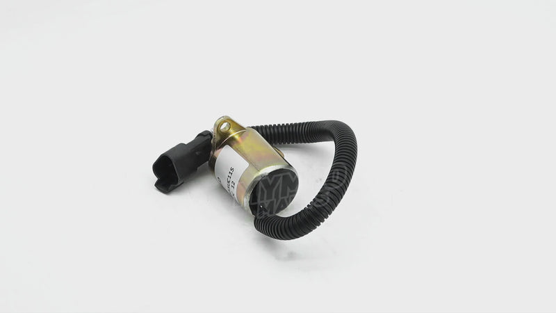 Load and play video in Gallery viewer, Stop Solenoid 41-4306 for Thermo King KD MD RD SL SLX Spectrum TD TK TS URD Series Refrigeration Units Yanmar 366 374 388 395 482 486 Engines
