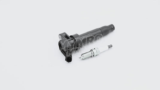 Ignition Coil UF611 27300-3F100 C1667 & XP6203 Double Iridium Spark Plug for HYUNDAI Sonata Santa Fe Tucson Genesis Coupe