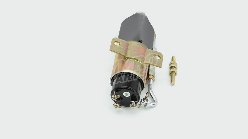 Load and play video in Gallery viewer, 24V Shutoff Solenoid 5I7518 CA5I7518 5I-7518 for Caterpillar CAT Track Excavator 311 312 320 320L Engine 3064 3066 Mitsubishi S6KT 6D14 6D31 Engine
