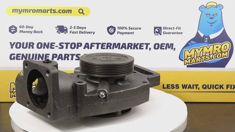 Load and play video in Gallery viewer, New Heavy Duty Engine Water Pump 445002 219040 3000886 7049X for Cummins Small Cam 855
