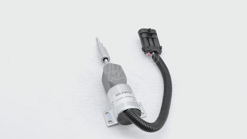 Carica e riproduci video in Gallery Viewer, 12V Fuel Shut off Solenoid F1HZ9N392A F1HZ-9N392-A SA-3850-12 1751ES-12E6UC4B1S5 E9HN-9N392AB for New Holland Bale Wagon 1085 1078 1079
