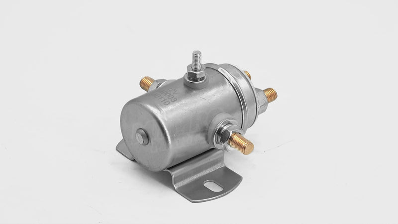 Załaduj i odtwórz wideo w przeglądarce galerii, 12V 5 Terminal Switch Relay Solenoid 15-341 SBD4201 for Prestolite Winch Motor MBJ-4201 MBJ-4202 MBJ-4204
