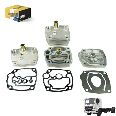 Cylinder Head Complete of Air Brake Compressor S2910-E0A71 for Hino Engine E13C Truck 700 from MyMROmarts