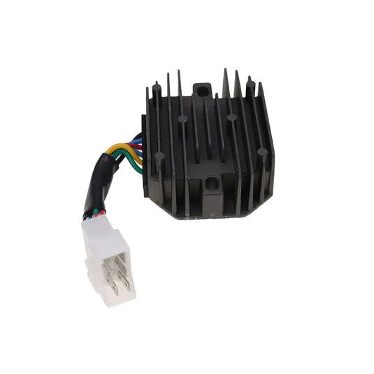 12V Rectifier Regulator 6 Wire Plug 1J757-64600 For Kubota Compact Track Loader SVL75-2C SVL75C SVL90 SVL90-2 - Electrical Parts > Regulator from MyMROmarts