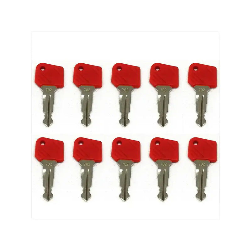 Load image into Gallery viewer, Red Electric Stapler Ignition Key 702 26906870 for Jungheinrich Forklift EFG110 EFG216KN EFG320N - Engine Parts > Other Engine Parts from MyMROmarts
