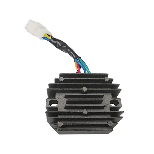 Voltage Rectifier Regulator 6 Wire 15351-64600  For Kubota Excavator KH-007 KH-51 KH-121 KH-161 KH-41 KH-71 KH-91 U15 U25 U35 12V - Electrical Parts > Regulator from MyMROmarts