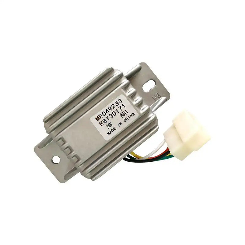 Load image into Gallery viewer, Regulator Relay R8T30171 ME049233 CA0942080 for Caterpillar Hyundai Kato Kobelco Excavator 312 R95W SK220 HD820 HD1023 Mitsubishi Engine 6D15 24V from MyMROmarts
