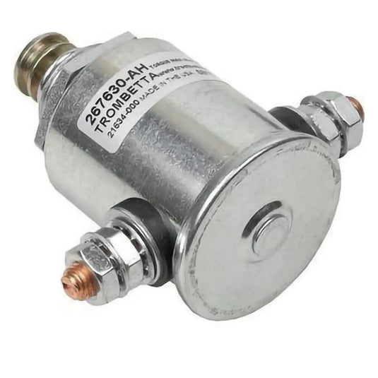 New Relay Solenoid For Aerial Work Platforms, Agriculture, Construction, Material Handling, Paving and Turf Care Equipment Applications, Trombetta 26763 267630 267630A 267630AH - Electrical Parts > Relay from MyMROmarts