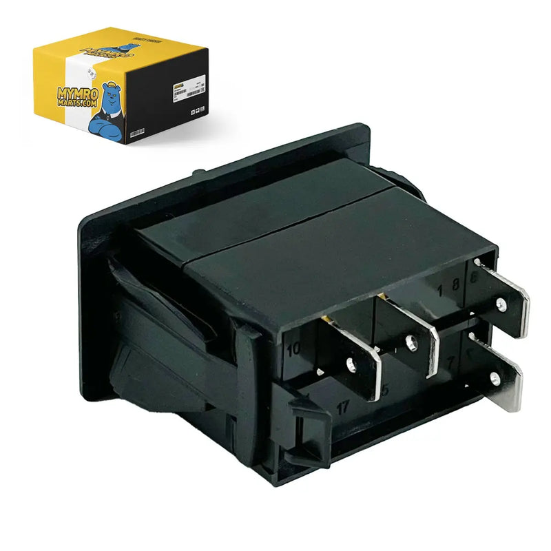 Load image into Gallery viewer, Rocker Switch 701/60000 for JCB 3C 3CX 3D 3DX 4C 4CX 12V 4Pin from MyMROmarts
