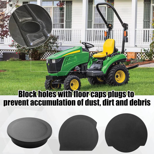 10PCS Floor Caps Plugs for John Deere 1025R Compact Tractor Loader Floorboard Caps Plugs