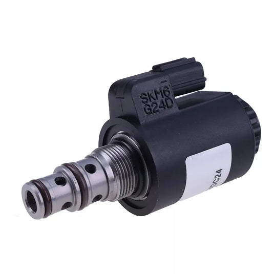 24V Solenoid Valve KWE6K-22/G24D16B 38553-61040 for Kobelco Excavator SK200 from MyMROmarts