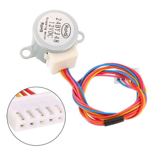 DC 12V Stepper Motor 24BYJ-48 for for Air Conditioner Hanging Machine Swinging Blade from MyMROmarts