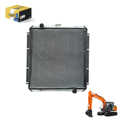 Water Tank Engine Radiator Core Assembly 4365743 For Hitachi Track Mounted Soil Recycler SR-P600 from MyMROmarts