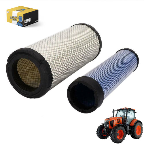 Air Filters Set 59700-26112 59231-26150 for Kubota Tractor M105X M108S M108X M8200 M8540 M9000 M9540 SVL95-2S - Engine Maintenance Parts > Air Filter from MyMROmarts
