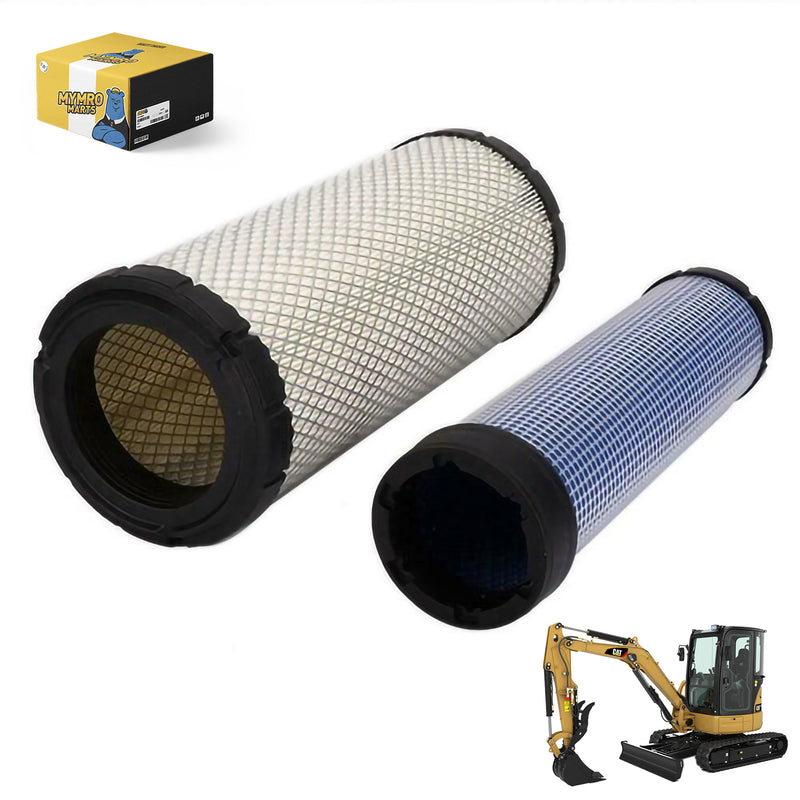 Load image into Gallery viewer, Air Filters Set CA1106326 CA1106331 for Caterpillar Backhoe Loader 416C 416D 420D 424D 426C Engine 3054 3056 - Engine Maintenance Parts > Air Filter from MyMROmarts
