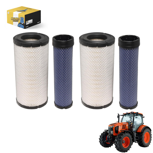 2Pack Air Filters for Kubota Tractor M105X M108S M108X M8200 M8540 M9000 M9540 Loader SVL90 SVL90-2 - Engine Maintenance Parts > Air Filter from MyMROmarts