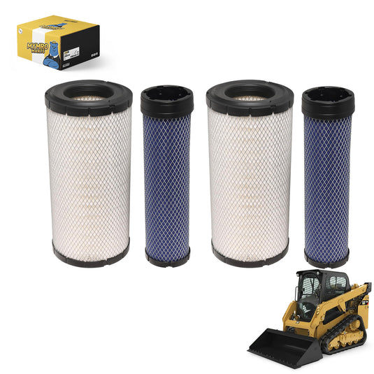 2Pack Air Filters 110-6326 110-6331 For Caterpillar Backhoe Loader 422 430 416C 416D 420D 424B 424D 426C 428C 428D - Engine Maintenance Parts > Air Filter from MyMROmarts