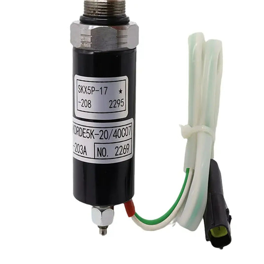 Solenoid Valve SKX5P-17-208 KDRDE5KR-20 40C07-203A-109 for Kawasaki Hydraulic Pump Volvo Excavator EC210 - Electrical Parts > Solenoid Valve > Hydraulic Solenoid Valve from  My Store