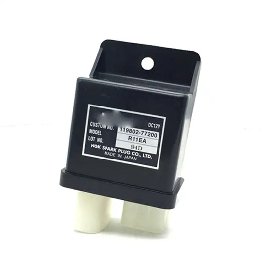 Safe Relay 119802-77200 for Komatsu 4D94LE-2 4D88E-6 4D88-6 3D82AE-6 3D88E-6 Engine 12V - Electrical Parts > Electronic Control System > Relays from MyMROmarts