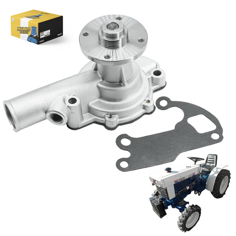 Cargue la imagen en el visor de la galería, Engine Water Pump with Gasket MM401401 for Satoh Tractor Beaver II Beaver S370 Bull 630D Bull S630 - Engine Parts &gt; Cooling System &gt; Engine Water Pump from MyMROmarts
