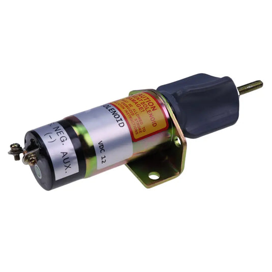 Shut Down Solenoid 1500-3026 1502-12C2U1B5S2 103007 for Kubota DF750 GF750 WG750 DF972 Woodward Skyjack SJ600 SJ6826RT SJ7027RT 12V - Electrical Parts > Solenoid Valve > Shut Off Solenoid from  My Store
