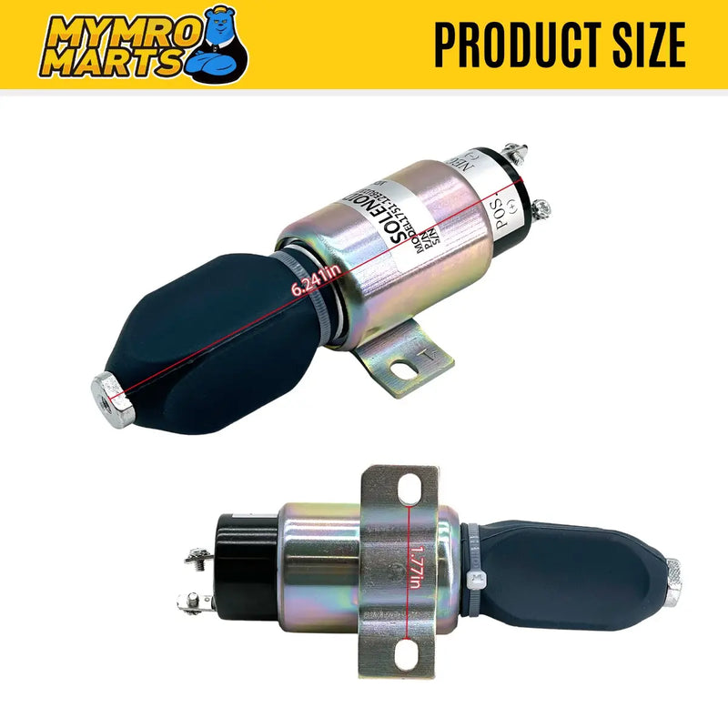 Load image into Gallery viewer, 12V Shut Down Solenoid 1700-2530 1751-12E6U1B1S1A for Woodward from MyMROmarts
