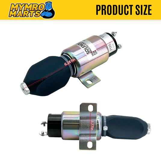 12V Shut Down Solenoid 1700-2530 1751-12E6U1B1S1A for Woodward from MyMROmarts